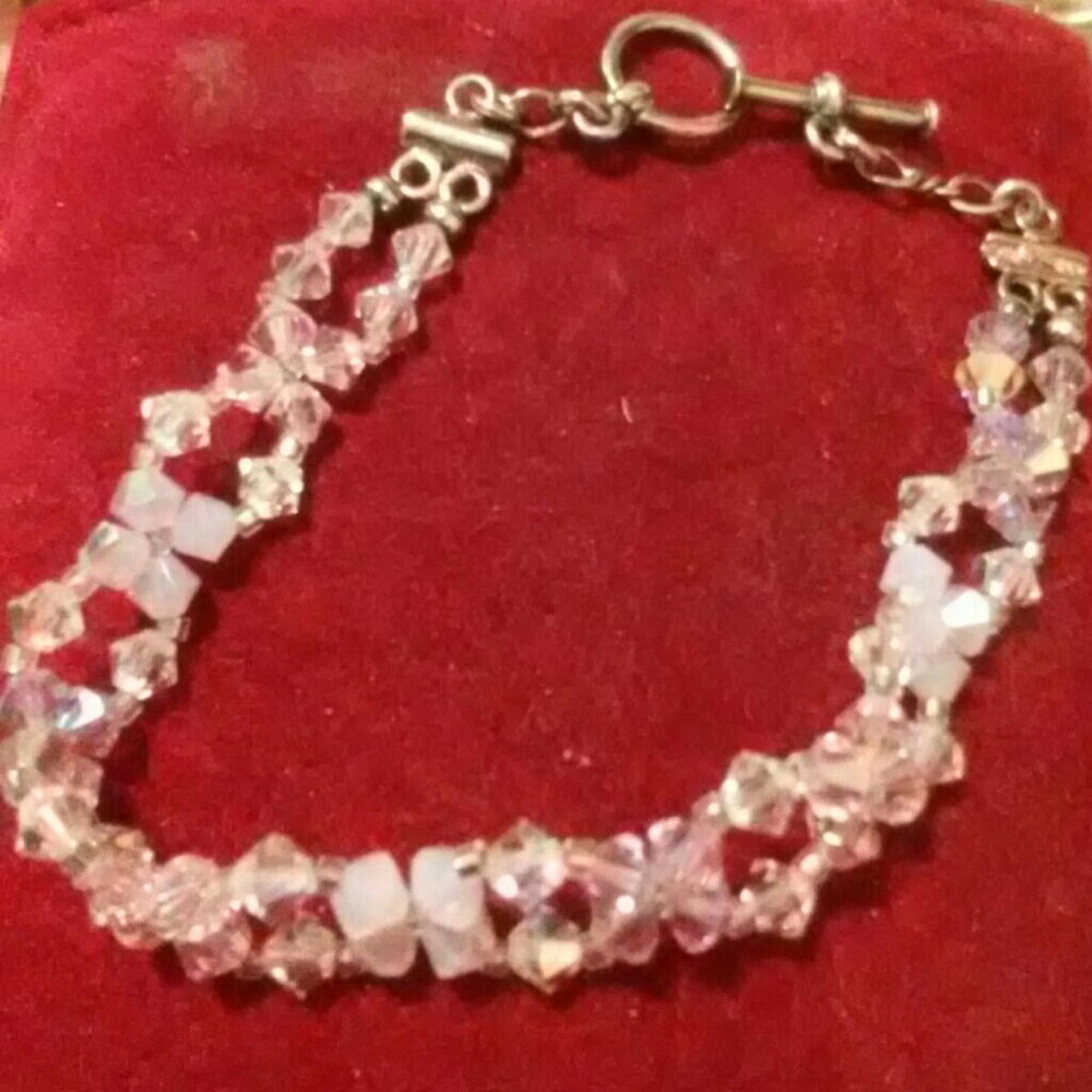 Aurora Borealis Crystal Bracelet